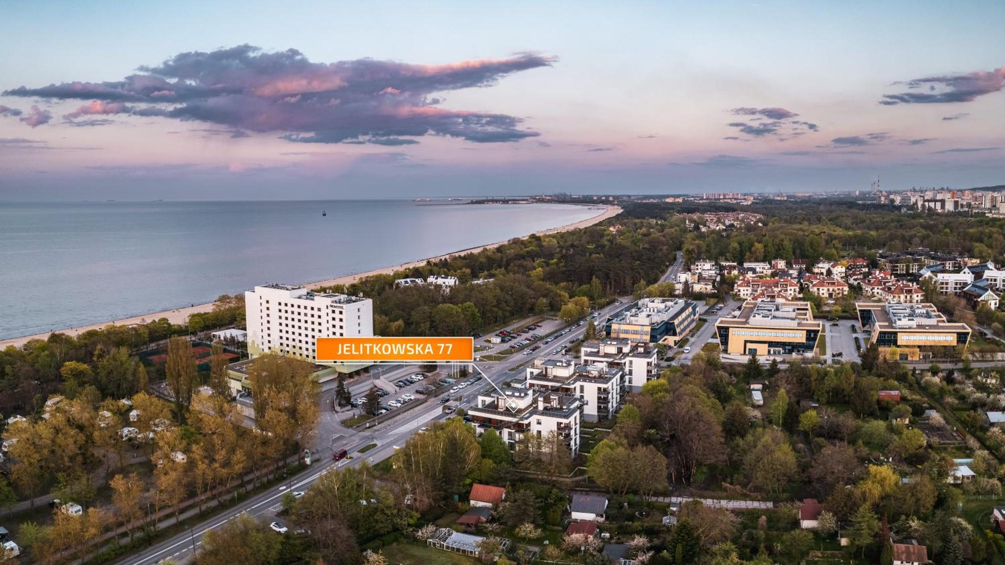 Apartamenty Sun & Snow Jelitkowska Danzig Exterior foto